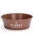 Yavru Köpek Mama Su Kabı, Paslanmaz Çelik, Kaymaz Taban, Kiremit, 13cm, 470ml 1