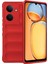 Xiaomi Redmi 13C Kılıf Optimum Silikon - Kırmızı Glstd 1