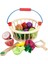 Ylb-12 Pcs Meyve Sepeti Çocuk Ahşap Manyetik Kesim Meyve ve Sebze Bebek Kesim Müzik Oyun Evi Mutfak Oyuncakları (Yurt Dışından) 1