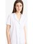 Regular Fit Pijama Takımı Kısa Kollu Üst Esnek Belli Uzun Alt-Fall in Love E0265AX25SP 4