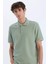 Regular Fit Polo Yaka Kısa Kollu Waffle Tişört D7932AX25SP 1