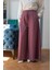 1138-ANCELINA Lastikli Pantolon Lila 4