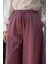 1138-ANCELINA Lastikli Pantolon Lila 5