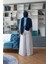 1162-GABARDIN Pantolon Etek Beyaz 2