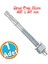 Klipsli Saplamalı Çelik Dübel M10X150 mm Raf Montaj Bağlantı Zemin Monte Tavan Beton Asma Aparat 1