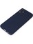 Samsung Galaxy A05 Kılıf First Silikon - Lacivert Glstd 1