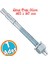 Saplamalı Klipsli Çelik Dübel M12X150 mm Raf Montaj Bağlantı Zemin Monte Tavan Beton Asma Aparat 1