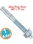 Klipsli Saplamalı Çelik Dübel M10X90 mm Raf Montaj Bağlantı Zemin Monte Tavan Beton Asma Aparat 1