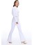 Animas Slim Fit Uzun Boy Beyaz Pantolon 2