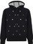 Triko Regular Fit Standart Boy Reglan Kol Kapüşonlu Siyah Kazak 1