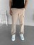 Erkek Baggy Fit Kargo Pantolon Bej 2