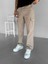 Erkek Baggy Fit Kargo Pantolon Bej 3