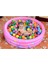 Oval Şişme Havuz Bebek Havuzu Şişme Çocuk Havuzu 100cm Pembe 1