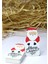 Noel Baba Temalı Yeni Yıl Etiketi - Merry Christmas - Yılbaşı Hediye Etiketi (4 X7,5 Cm) 40 Adet 1