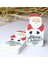 Noel Baba Temalı Yeni Yıl Etiketi - Merry Christmas - Yılbaşı Hediye Etiketi (4 X7,5 Cm) 40 Adet 4