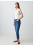 Mid Rodeo Düz Kesim Yüksek Bel Normal Paça Denim Pantolon 2
