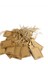 Kraft Hasır Ipli Baskılı 30 Adet Etiket (4.5 x 7 Cm) 1