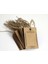 Kraft Hasır Ipli Baskılı 30 Adet Etiket (4.5 x 7 Cm) 5