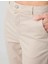 Taş Düz Kesim Yüksek Bel Normal Paça Yandan Cepli Dokuma Pantolon 5