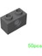 50PCS Moc 3700 1x2 Delik Yapı Taşları ile Kit Yüksek Teknoloji Konnektör Ev Tuğlaları Eğitim Diy Oyuncaklar Çocuk Doğum Günü Hediyeleri Renk: M0086-11 (Yurt Dışından) 1
