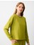 Limoni Bisiklet Yaka Uzun Kollu Yakası Sim Detaylı Sweatshirt 3