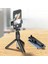 ® Masaüstü Tripod Olabilen Telefon Tutuculu Kablosuz Kumandalı Selfie Çubuğu 1