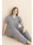 50501-99 Kadın Büyük Beden Pijama Takımı 1
