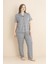 50501-99 Kadın Büyük Beden Pijama Takımı 3