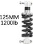 125MM-1200LB Stili mm Lb Bisiklet Yaylı Şok Emicisi Süspansiyon Amortisör Bisiklet Dağ Bisikleti Dh Arka Şok Bisiklet Parçaları (Yurt Dışından) 1