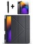 Xiaomi Pad 7 Pro / Pad 7 Uyumlu Kılıf Kalem Bölmeli Standlı Kılıf + Ekran Koruyucu + Kalem 3'lü Set 1