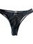 Erkek Biyeli Siyah Transparan Brazillian Slip 1