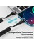 Bahar USB Kablosu iPhone 14 13 12 11 Pro Max Xs Xr x Geri Çekilebilir Cep Telefonları Oruç Şarj Kablosu Veri Kablosu Kablosu 1/1.5 M (Yurt Dışından) 2