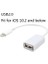 Apple Arayüzü Erkek - USB Dişi Otg Adaptör Kablosu Için Apple iPhone 5 5s 6 6s Plus 7 (Yurt Dışından) 2
