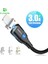 Floveme Manyetik Kablo USB C Kablosu iPhone Mikro USB Tip-C Manyetik Şarj Cihazı iPhone 12 3A Hızlı Magnatic Şarj Kabloları (Yurt Dışından) 1