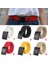 Loveshopping* Kanvas Web Kemer Katı Siyah Metal Makaralı Toka Erkek Kadın Düz Kemer (Yurt Dışından) 1