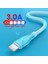 3A Sıvı Yumuşak Tutkal Hızlı Şarj USB Kablosu iPhone USB A 8 Pinli Şarj Kablosu Veri Kablosu iPhone 14 13 12 Pro Max 1/1.5/2 M (Yurt Dışından) 1