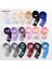 Topqueen S40 Yeni Stok Gelin Şerit Kemerler Tiffany Mavi Çift Taraflı Kemerler Kadın Elbiseler Saten Kanatlar Düğün Sandalyesi Sashes (Yurt Dışından) 3