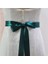 Topqueen S40 Yeni Stok Gelin Şerit Kemerler Tiffany Mavi Çift Taraflı Kemerler Kadın Elbiseler Saten Kanatlar Düğün Sandalyesi Sashes (Yurt Dışından) 5