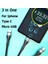 6A 3 In 1 USB Veri Kablosu iPhone Için 100 W Hızlı Şarj Aleti Kablosu Android Için Tip C Xiaomi Huawei Samsung S20 Şarj Kablosu iPad Için (Yurt Dışından) 3