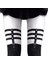 Moda Cosplay Askı Kemer Kız Harajuku Punk Gotik Jartiyer Bahis Kadın Elastik Perçinler Uyluk Bacak Halkası Jartiyer (Yurt Dışından) 1