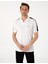 Erkek Siyah Kol Detaylı Slim Fit Polo Yaka Tişört 50307520-VR046 1
