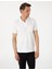 Erkek Ekru Slim Fit Tişört 50302631-VR019 3