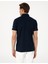 Erkek Lacivert Slim Fit Tişört 50302623-VR033 5