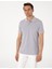 Erkek Açık Gri Slim Fit Polo Yaka Tişört 50310203-VR001 1