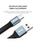 Mini Anahtarlık Taşınabilir USB Veri Kablosu iPhone 3A Hızlı Şarj Tipi C Mikro USB C Kısa Kablo Kablosu Xiaomi Huawei Poco (Yurt Dışından) 4