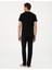 Erkek Siyah Kısakol Pijama Takımı 50314417-001 5