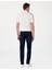 Erkek Koyu Lacivert Slim Fit Jean Pantolon 50308930-VR100 4