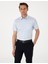Erkek Açık Mavi Regular Fit Kısa Kollu Cepli Basic Gömlek 50302763-VR003 1