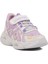 Beyaz-Lila Çocuk Spor Ayakkabı Ruffon 2351 P 1