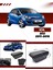 Kia Rio 2011-2016 Sürgülü Kolçak Kol Dayama 2 Adet USB Li Araca Özel Delmesiz Vidasız Montaj 1